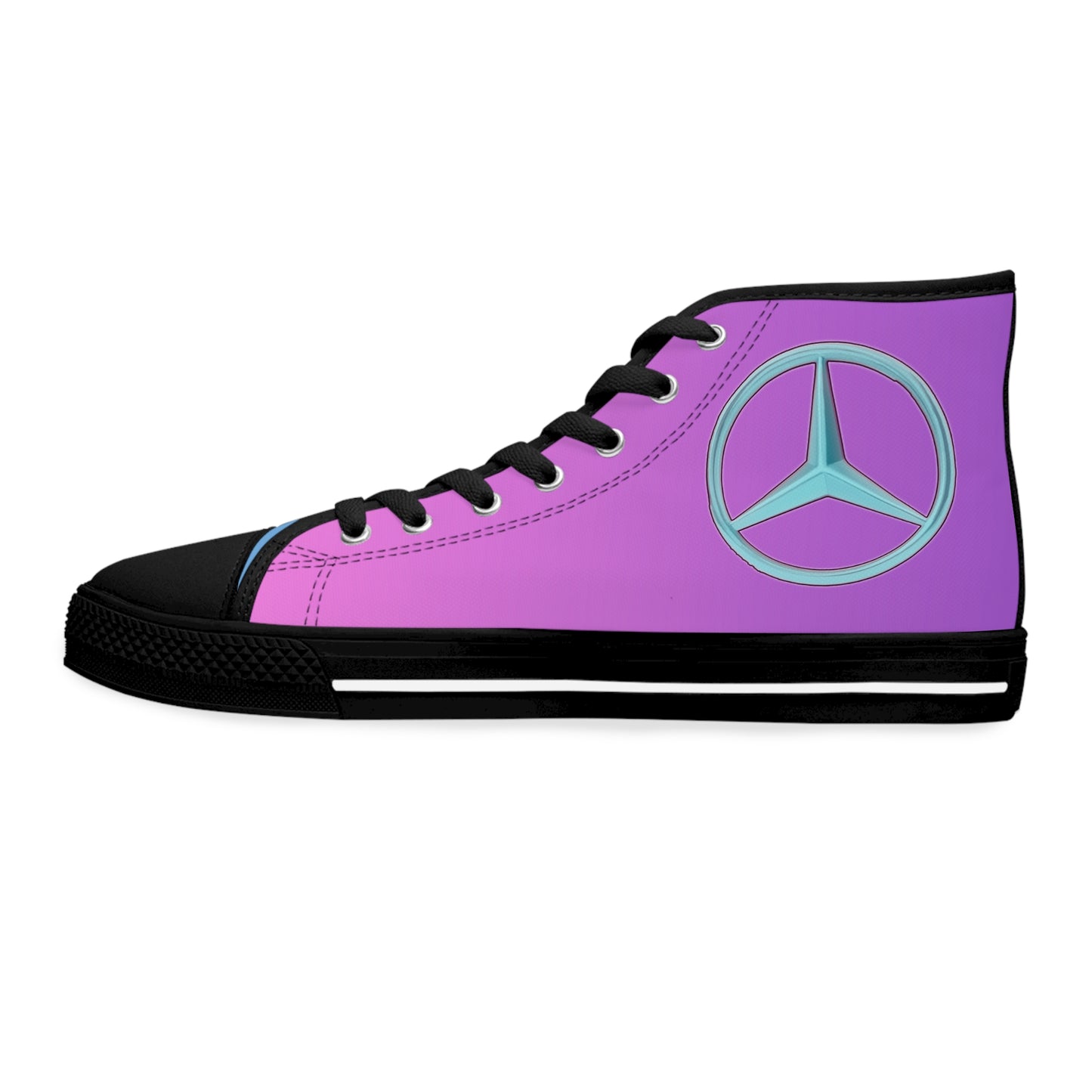 Lady Benz in Pink High Top