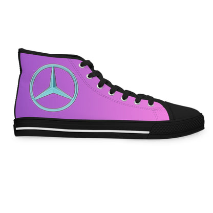 Lady Benz in Pink High Top